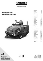 Kärcher KM 130/300 R Bp Manual