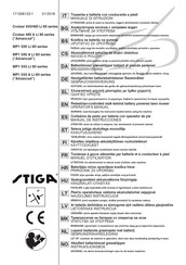 Stiga MP1 550 A Li 80 series Operator's Manual