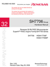 Renesas SH7706 Series Hardware Manual