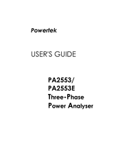 PowerTek PA2553 User Manual