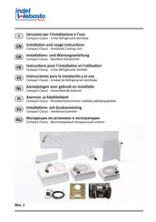 Indel Webasto Compact Classic Installation And Usage Instructions