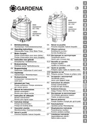 Gardena 8500 aquasensor Operating Instructions Manual