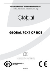 Global Fires GLOBAL 70XT CF RCE Installation Manual And User Manual