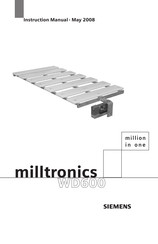 Siemens Milltronics WD600 Instruction Manual