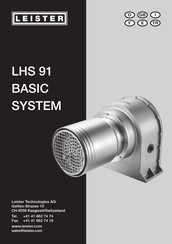 Leister LHS 91 Operating Instructions Manual