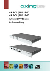 axing MIP 16-06 Operation Instructions Manual