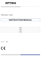 Optika C-HP Instruction Manual