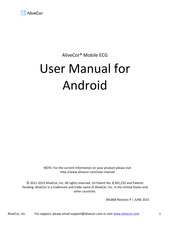 AliveCor Mobile ECG User Manual