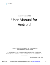 AliveCor Mobile ECG User Manual