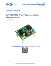 GaN Systems GS65011-EVBEZ User Manual