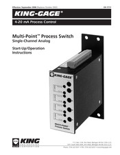 King-Gage Multi-Point Start-Up And Operation Instructions