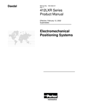 Parker Daedal 412LXR Series Product Manual