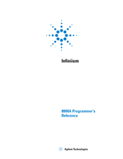 Agilent Technologies Infiniium 8000A Programmer's Reference Manual