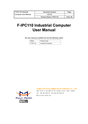 Four-Faith F-IPC110 User Manual