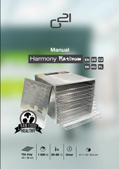 G21 Harmony Platinum User Manual