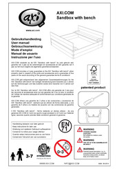 Axi Sandbox with bench User Manual