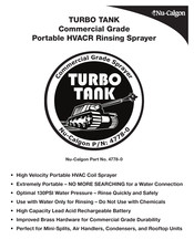 NU-CALGON TURBO TANK Manual