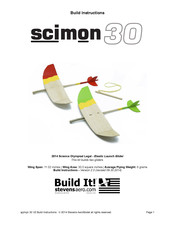 Stevens Aero Model Scimon 30 Build Instructions