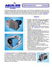 AQUA-AIR mini-kool S IG-24C Series Manual