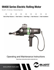 Elliott 99400 Series Operating And Maintenance Instructions Manual