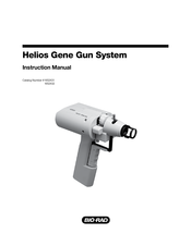 bio-rad Helios Gene Gun System Instruction Manual