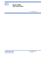 YOKOGAWA CM6G User Manual