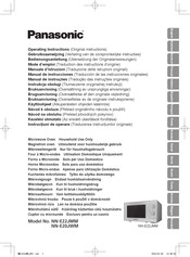 Panasonic NN-E20JWM Operating Instructions Manual