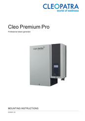 CLEOPATRA Cleo Premium Pro 1532 Mounting Instructions
