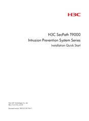 H3C SecPath T9000 IPS Series Installation, Quick Start