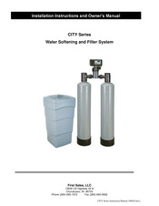 First Sales CITY-1.5-S Installation Instructions And Owner's Manual