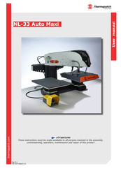 Thermopatch Auto Maxi NL-33 User Manual