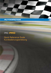 Autodiagnos PC Pro Quick Reference Manual
