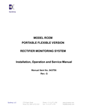 DynAmp RCEM Installation, Operation And Service Manual