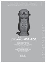 ProMed MSA-900 Instruction Leaflet