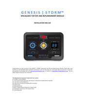 Genesis STORM Installation And Use Manual
