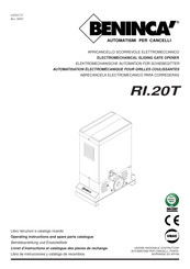 Benninca RI.20T Operating Instructions Manual