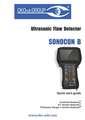 OKOndt GROUP Sonocon B Quick Start Manual
