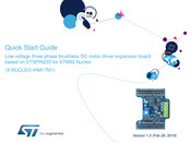 ST X-NUCLEO-IHM17M1 Quick Start Manual