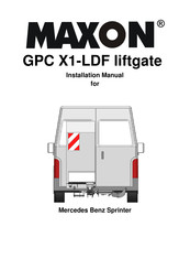 Maxon GPC X1-LDF Installation Manual