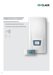 clage DX2 Installing Instructions