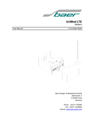 Baer UniMod LTE User Manual