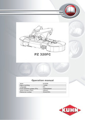 KUHN PZ 320FC Operation Manual