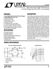 Linear Technology LT1300 Manual