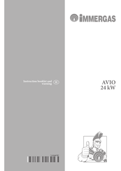 Immergas Avio 24 Kw Instruction Booklet And Warning