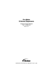 nordson Pro-Meter S-Series Customer Product Manual