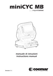 Coemar miniCYC MB Manual