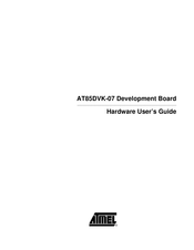 Atmel AT85DVK-07 Hardware User's Manual