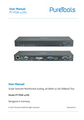 PureTools PT-PSW-41RS User Manual