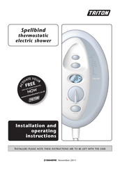 Triton Spellbind Installation And Operating Instructions Manual