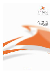 Endace DAG 7.1S User Manual